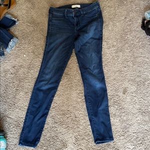 blue abercrombie and fitch jeans